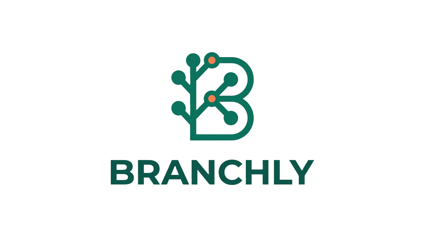 Custom branch systems logo