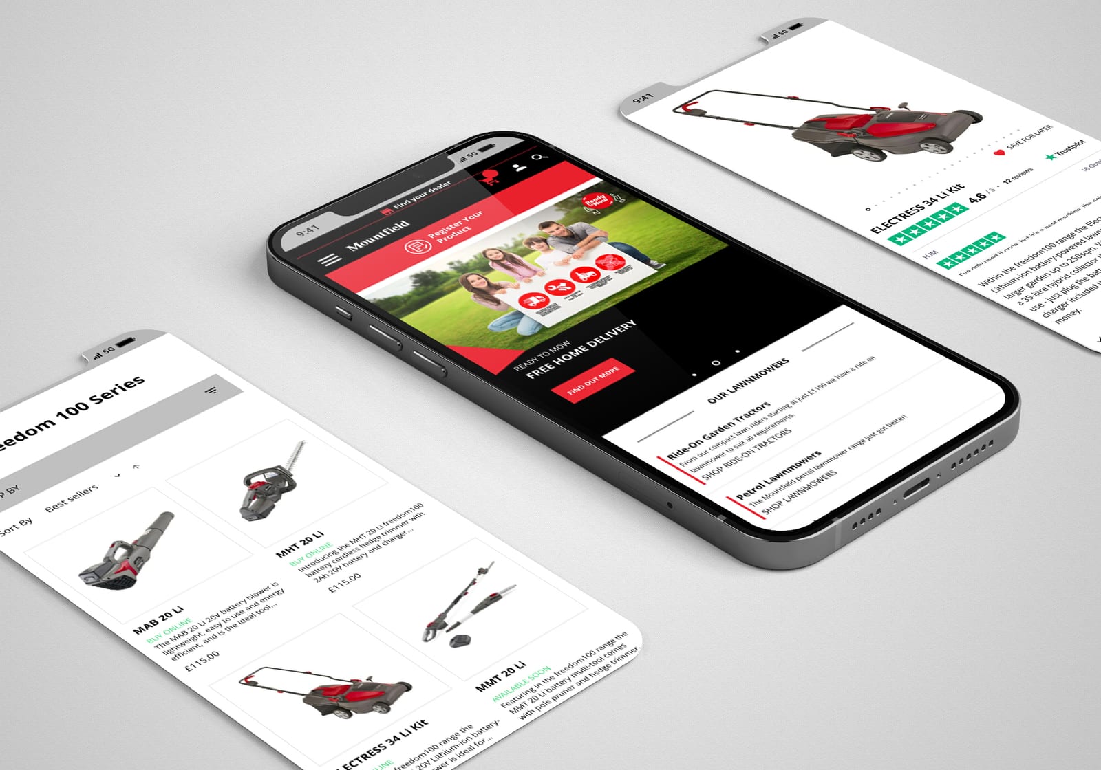 Mountfield Lawnmowers